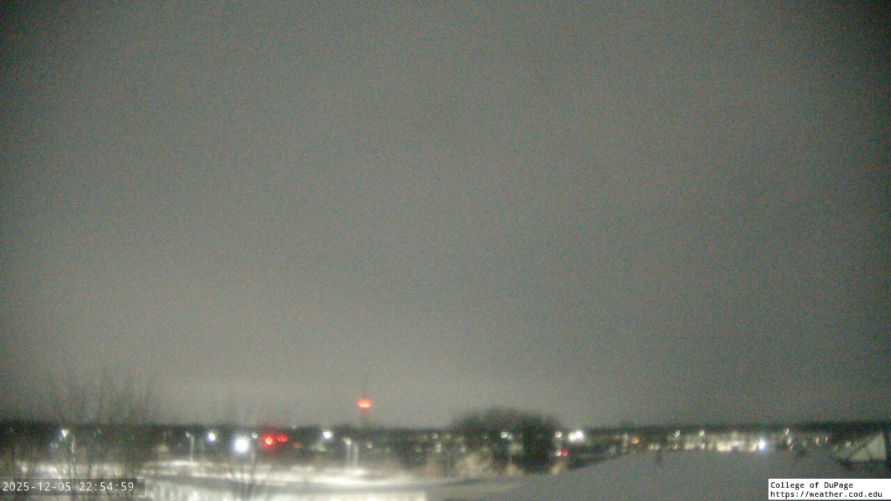 Thumbnail for current weather camera view from College of DuPage in Glen Ellyn, Illinois