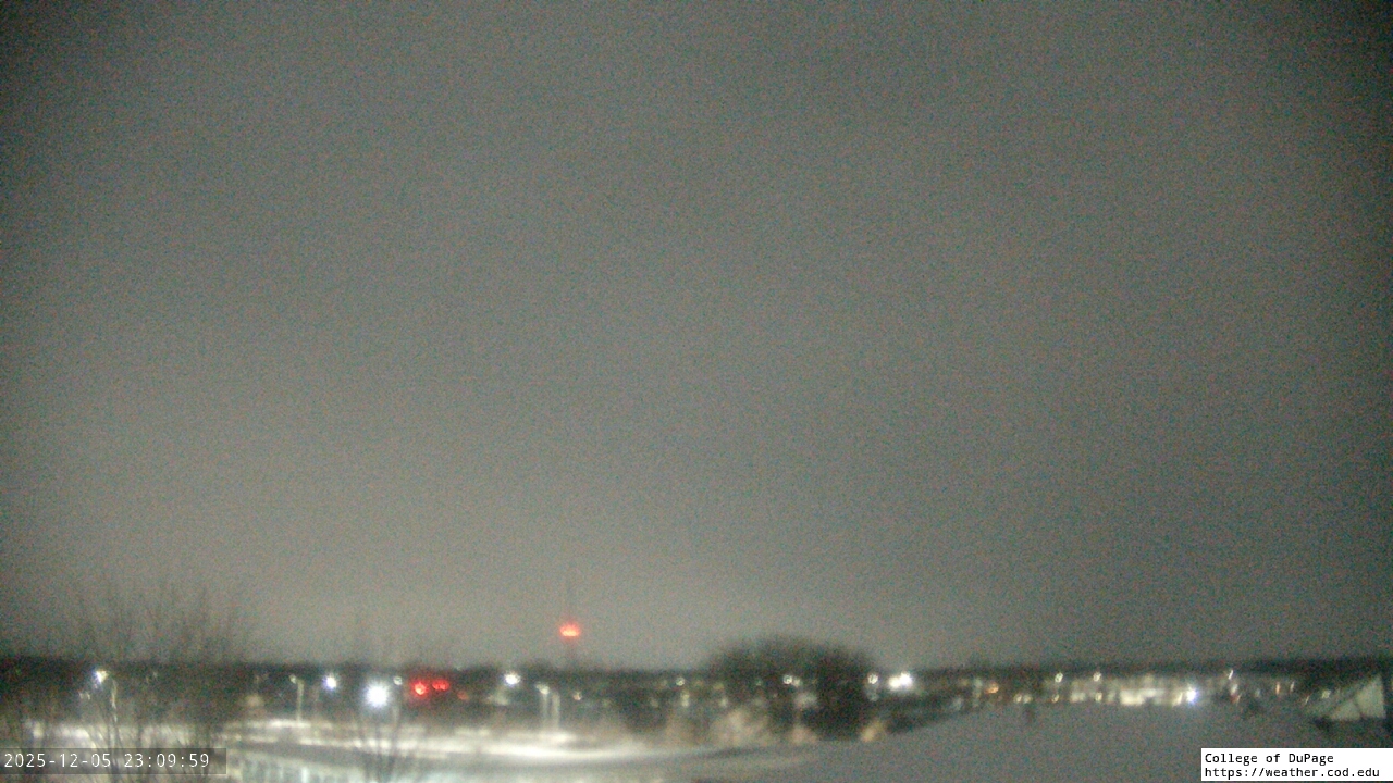 Thumbnail for current weather camera view from College of DuPage in Glen Ellyn, Illinois