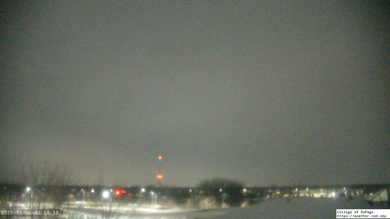 Thumbnail for current weather camera view from College of DuPage in Glen Ellyn, Illinois