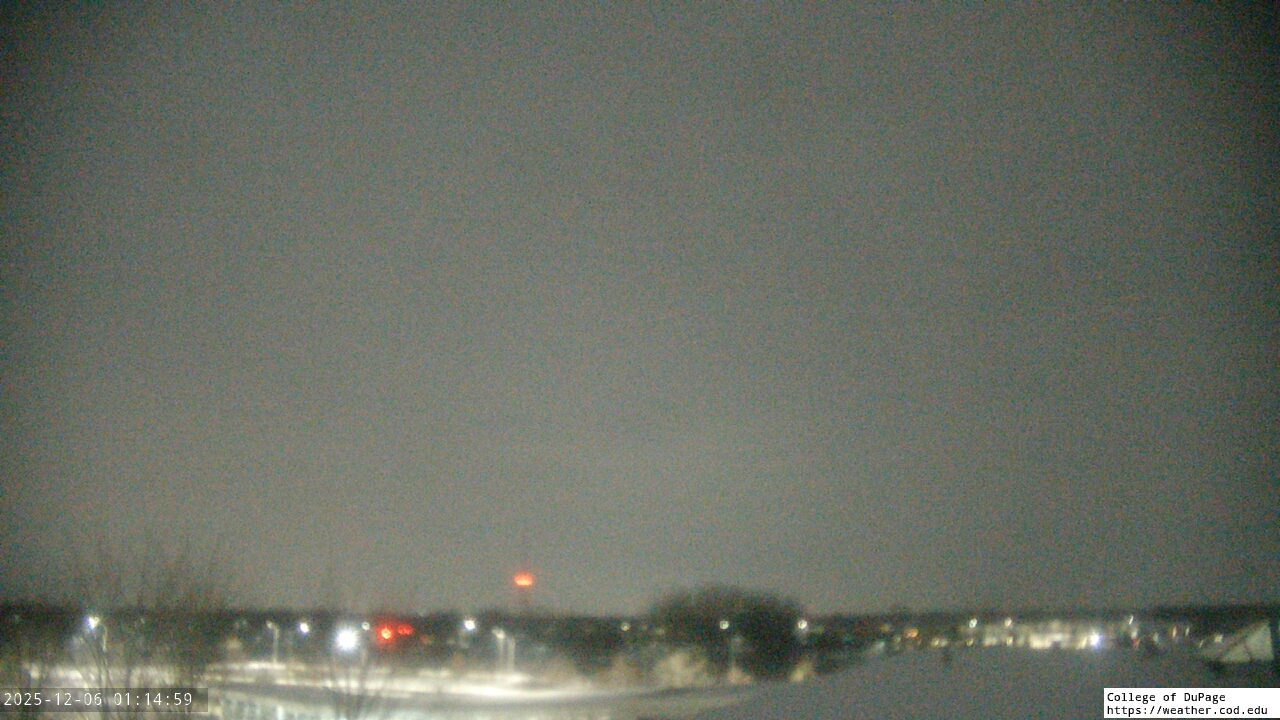 Thumbnail for current weather camera view from College of DuPage in Glen Ellyn, Illinois