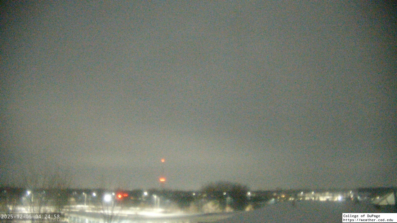 Thumbnail for current weather camera view from College of DuPage in Glen Ellyn, Illinois
