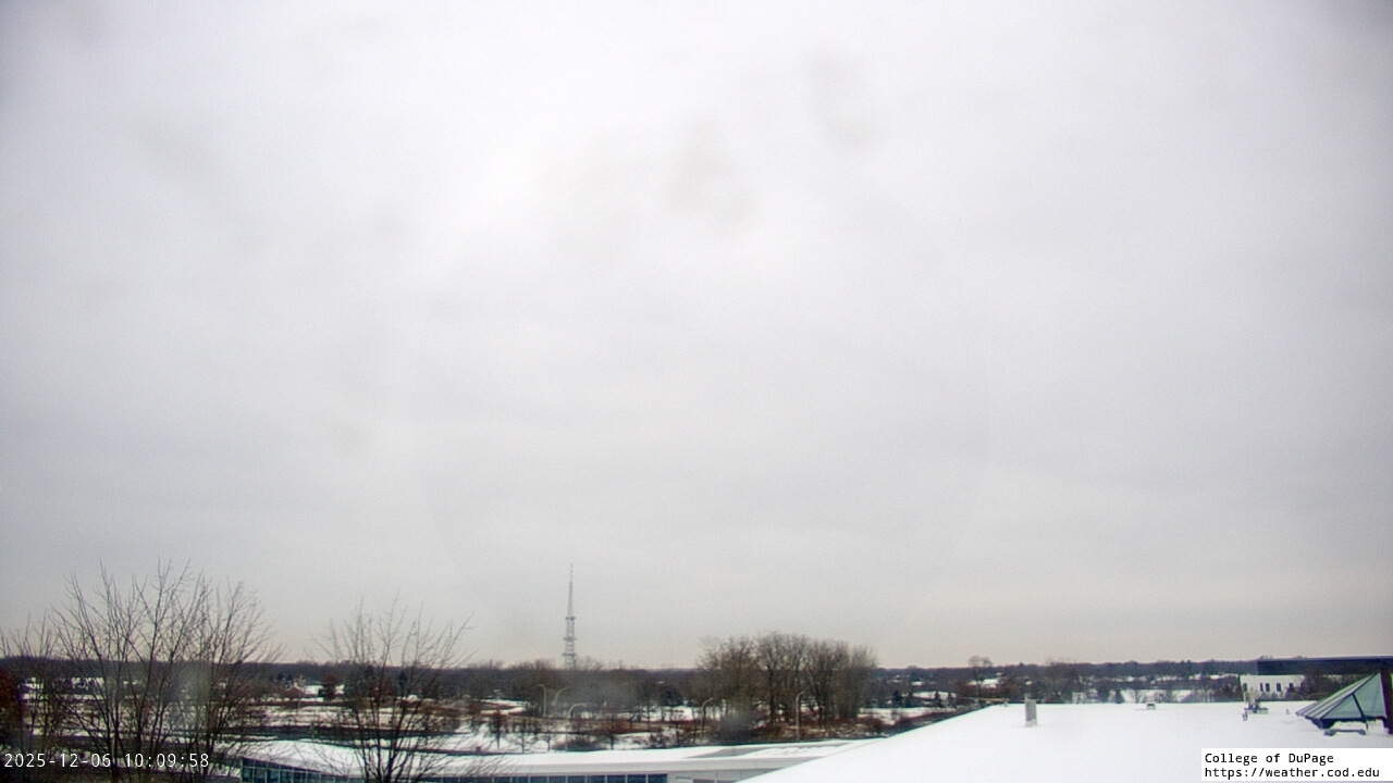 Thumbnail for current weather camera view from College of DuPage in Glen Ellyn, Illinois