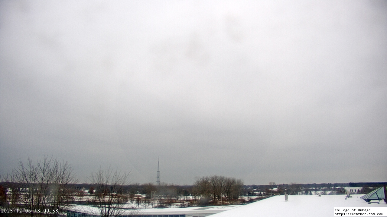 Thumbnail for current weather camera view from College of DuPage in Glen Ellyn, Illinois