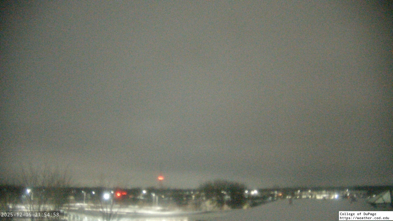 Thumbnail for current weather camera view from College of DuPage in Glen Ellyn, Illinois