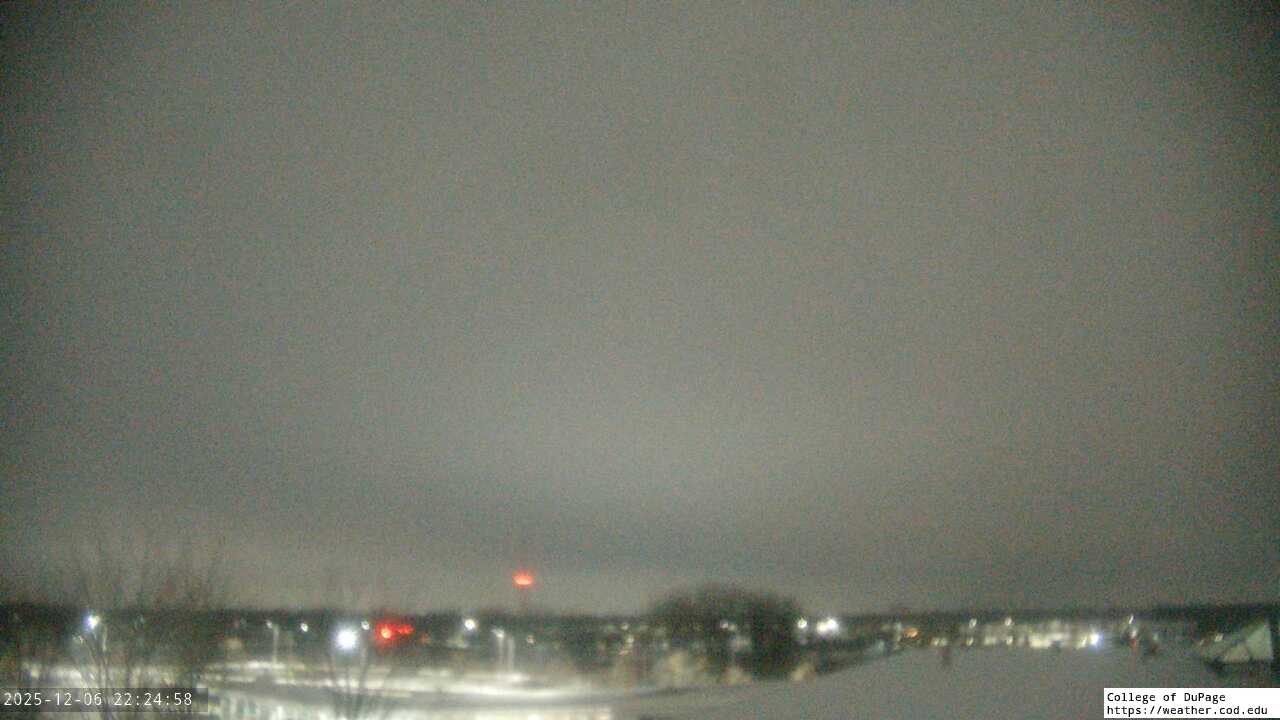 Thumbnail for current weather camera view from College of DuPage in Glen Ellyn, Illinois