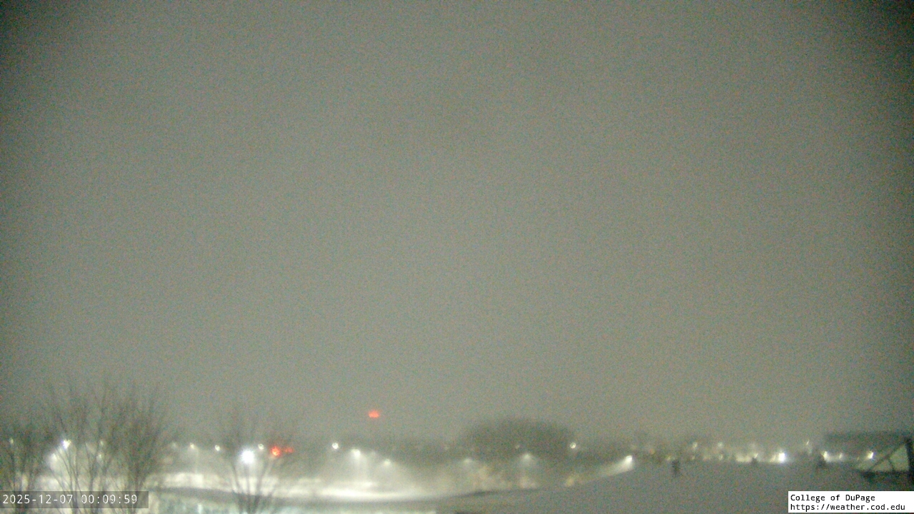 Thumbnail for current weather camera view from College of DuPage in Glen Ellyn, Illinois
