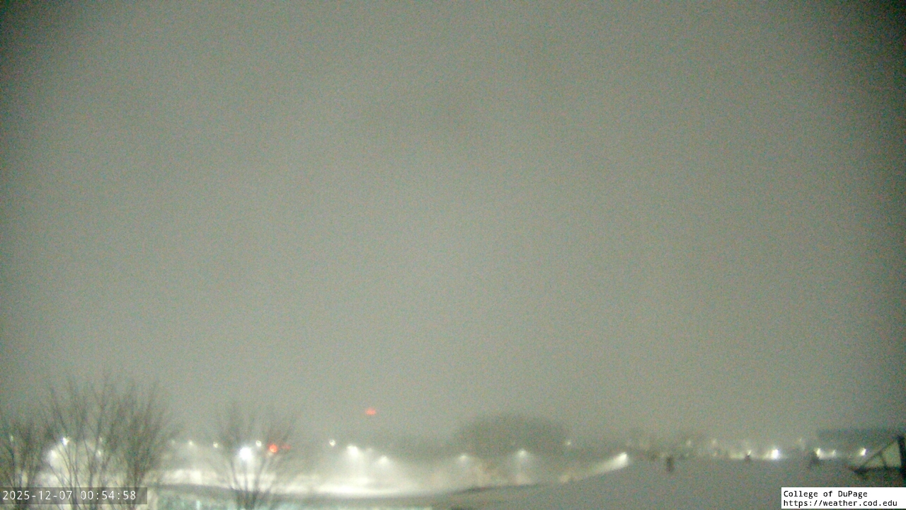 Thumbnail for current weather camera view from College of DuPage in Glen Ellyn, Illinois