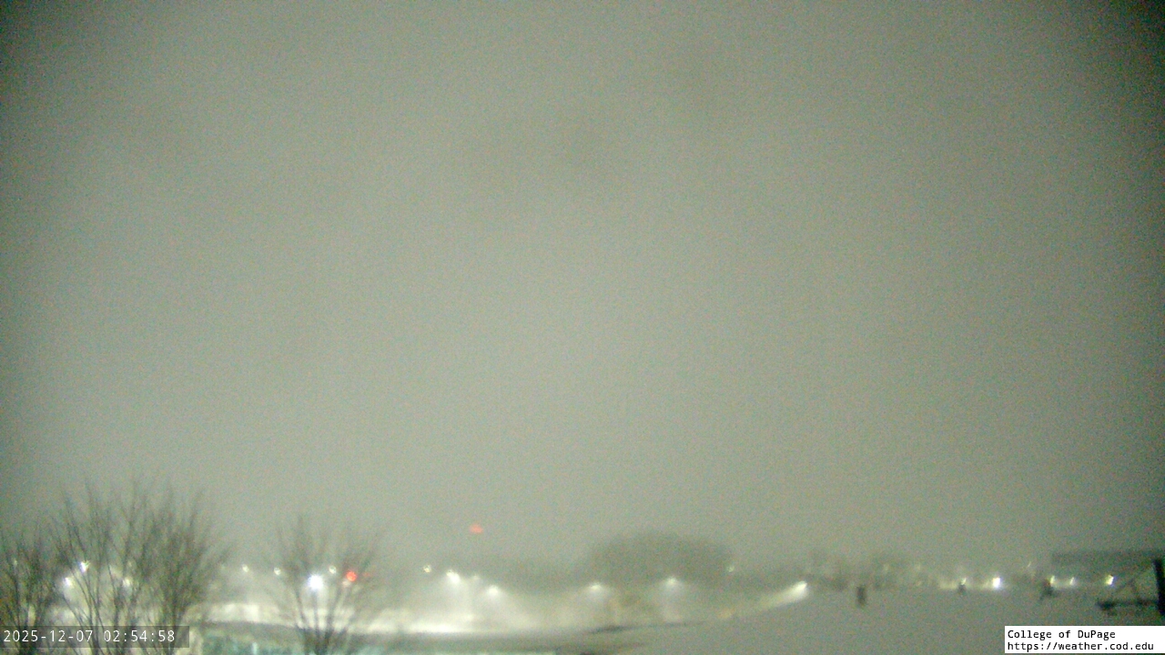 Thumbnail for current weather camera view from College of DuPage in Glen Ellyn, Illinois