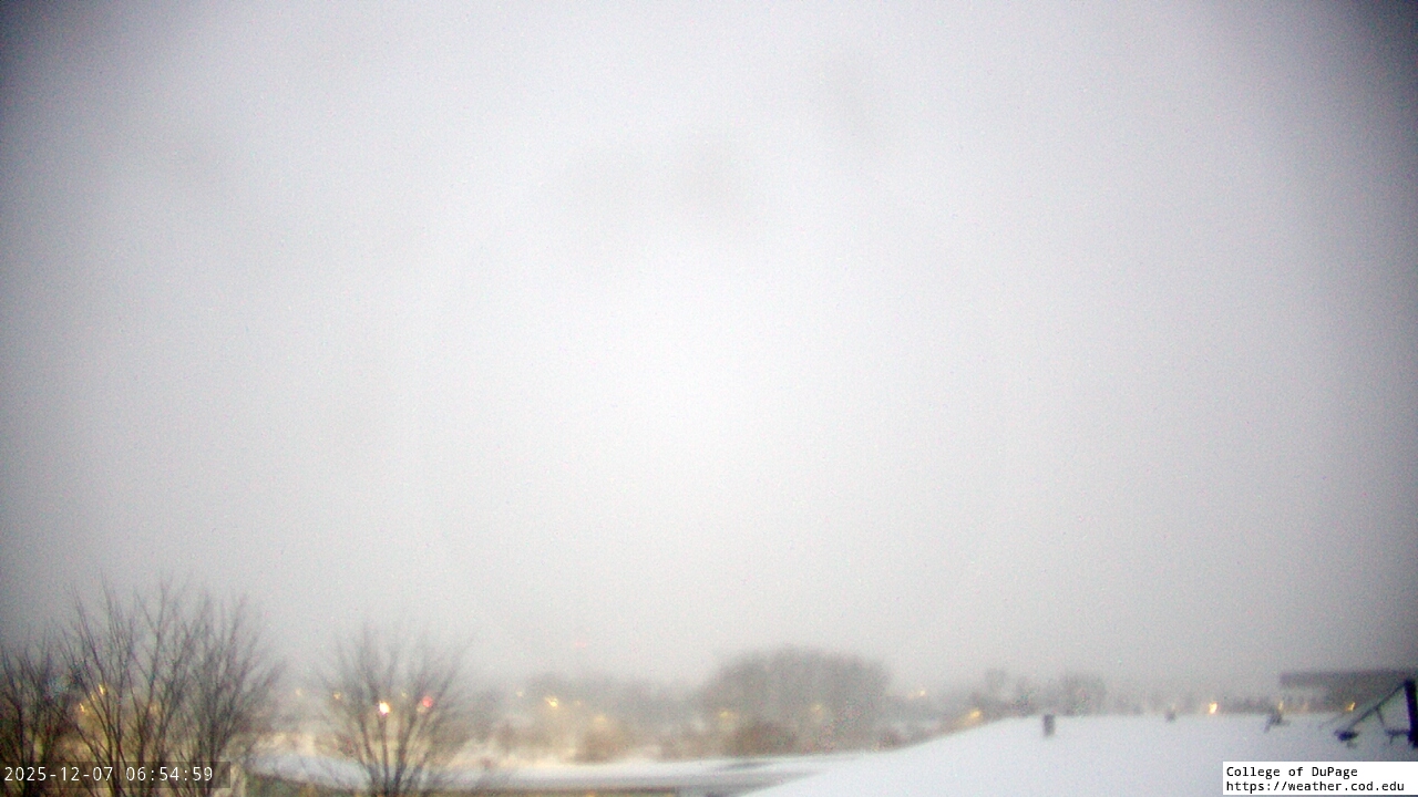 Thumbnail for current weather camera view from College of DuPage in Glen Ellyn, Illinois