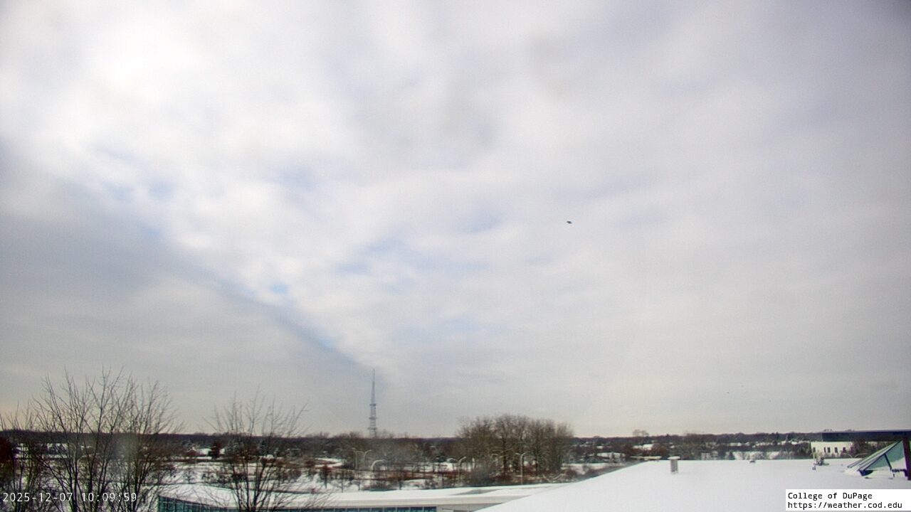 Thumbnail for current weather camera view from College of DuPage in Glen Ellyn, Illinois