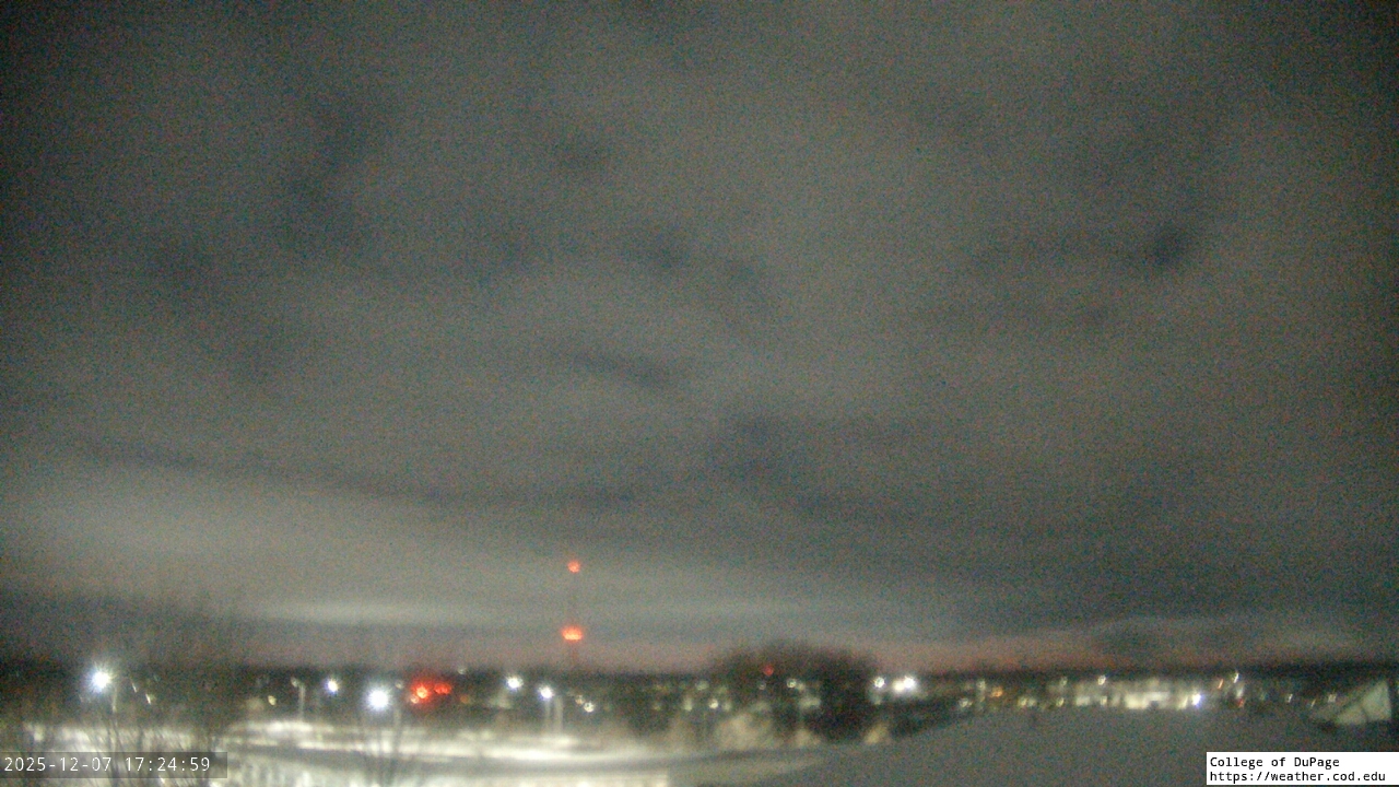 Thumbnail for current weather camera view from College of DuPage in Glen Ellyn, Illinois