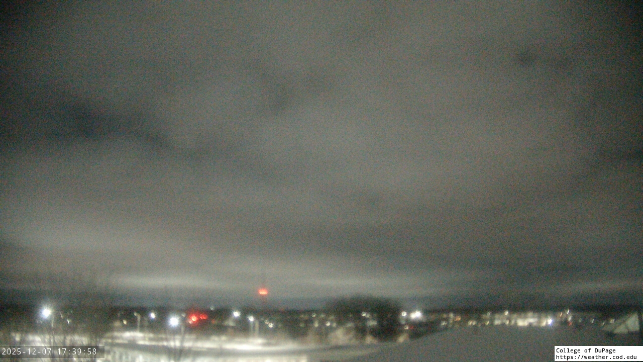 Thumbnail for current weather camera view from College of DuPage in Glen Ellyn, Illinois