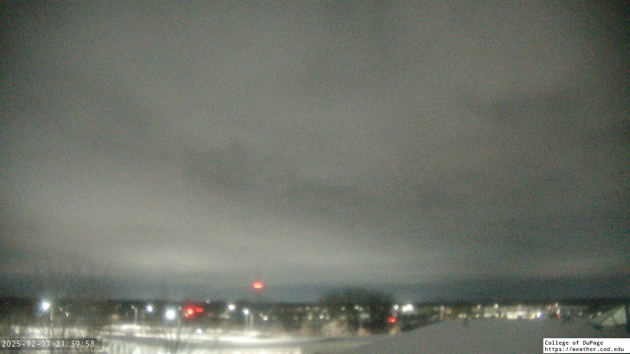 Thumbnail for current weather camera view from College of DuPage in Glen Ellyn, Illinois