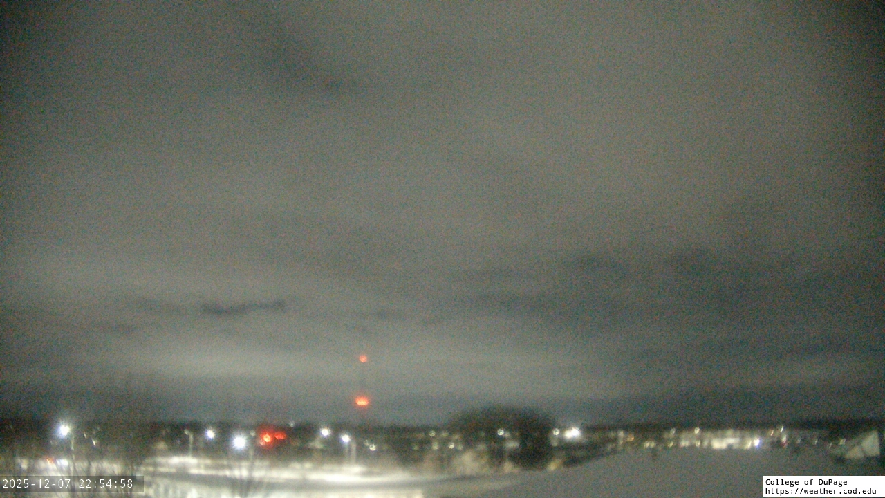 Thumbnail for current weather camera view from College of DuPage in Glen Ellyn, Illinois