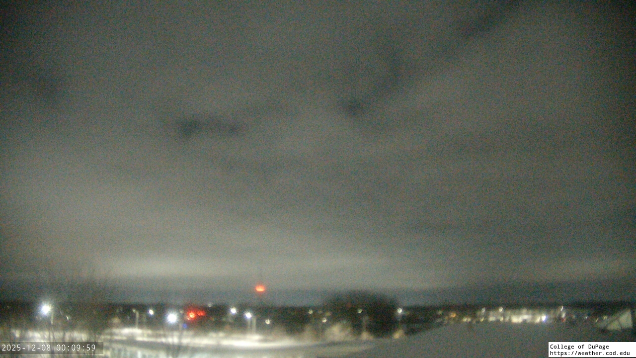 Thumbnail for current weather camera view from College of DuPage in Glen Ellyn, Illinois