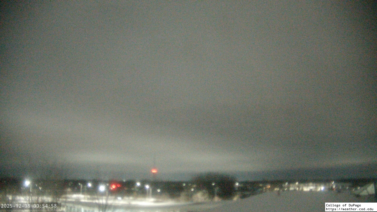 Thumbnail for current weather camera view from College of DuPage in Glen Ellyn, Illinois