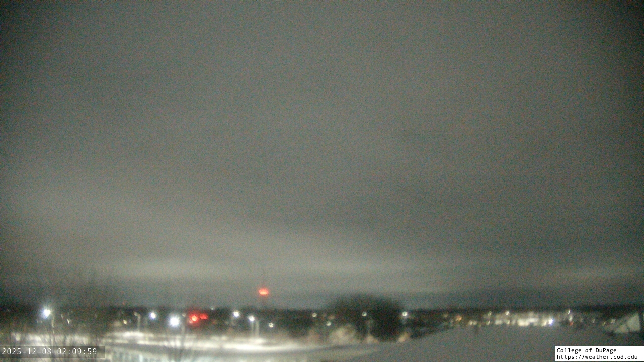 Thumbnail for current weather camera view from College of DuPage in Glen Ellyn, Illinois