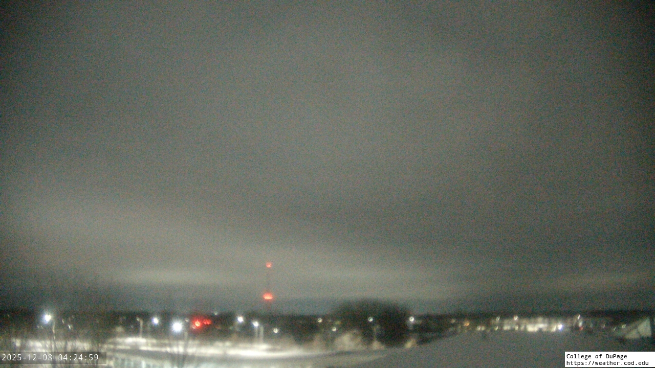Thumbnail for current weather camera view from College of DuPage in Glen Ellyn, Illinois