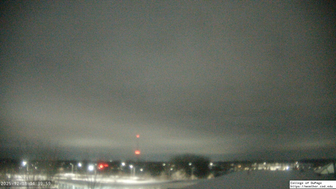 Thumbnail for current weather camera view from College of DuPage in Glen Ellyn, Illinois