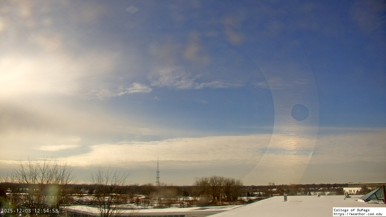 Thumbnail for current weather camera view from College of DuPage in Glen Ellyn, Illinois