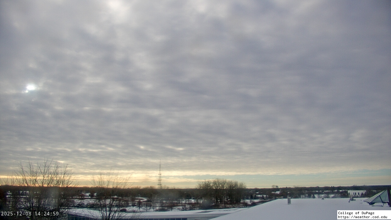 Thumbnail for current weather camera view from College of DuPage in Glen Ellyn, Illinois