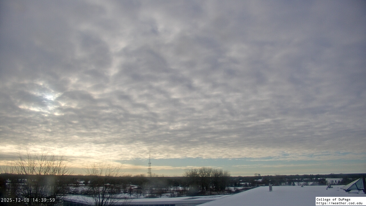 Thumbnail for current weather camera view from College of DuPage in Glen Ellyn, Illinois