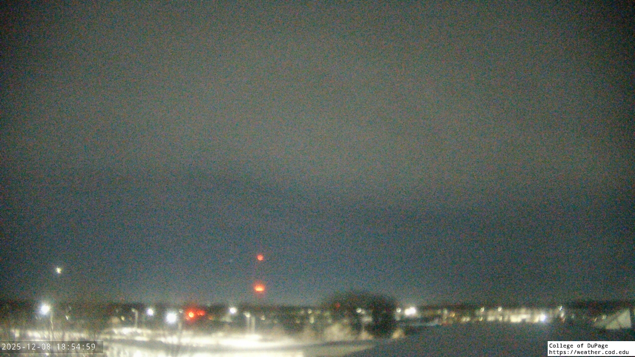 Thumbnail for current weather camera view from College of DuPage in Glen Ellyn, Illinois