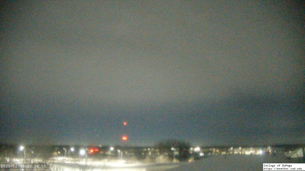 Thumbnail for current weather camera view from College of DuPage in Glen Ellyn, Illinois