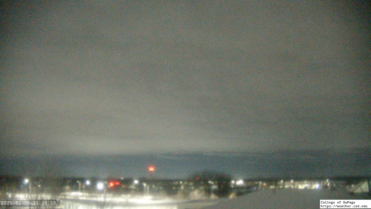 Thumbnail for current weather camera view from College of DuPage in Glen Ellyn, Illinois