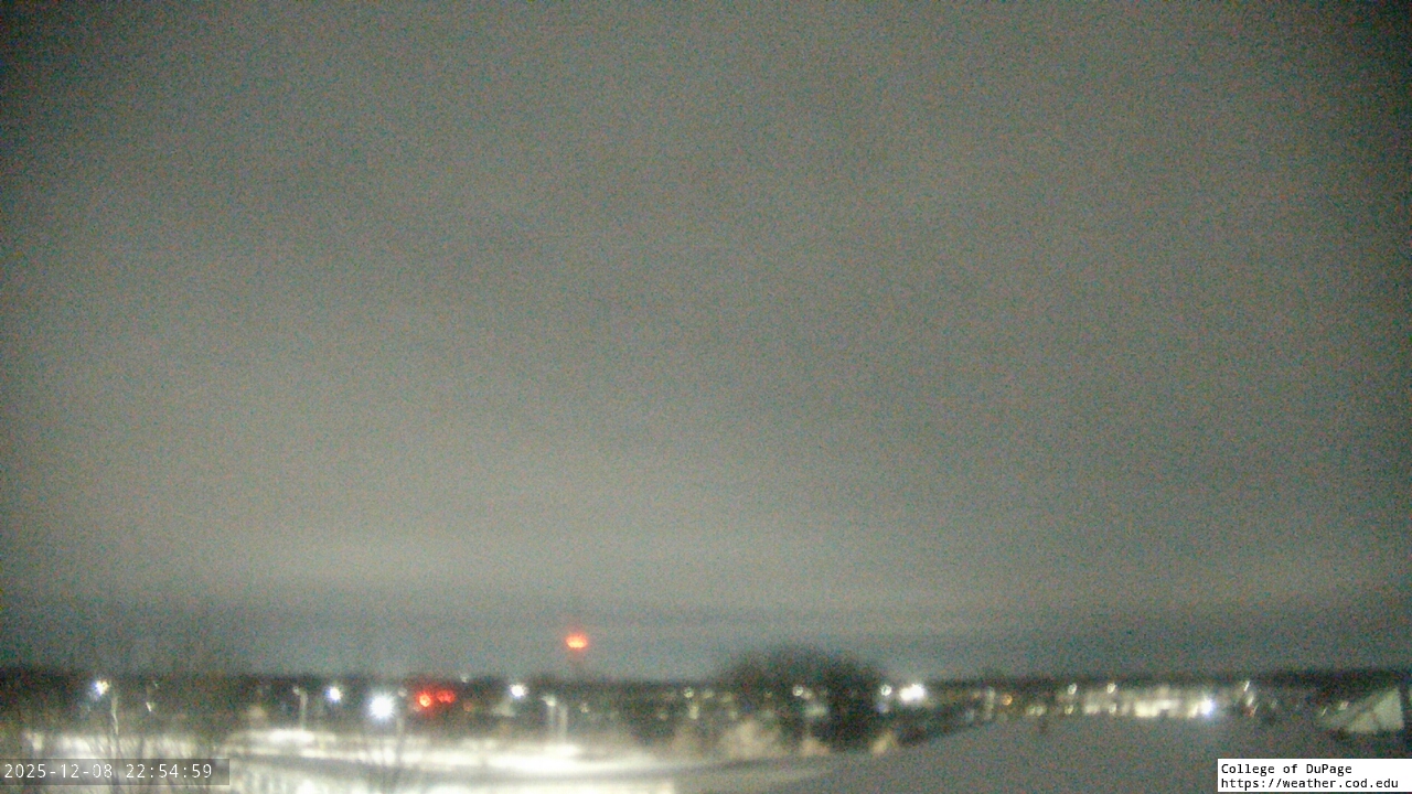 Thumbnail for current weather camera view from College of DuPage in Glen Ellyn, Illinois