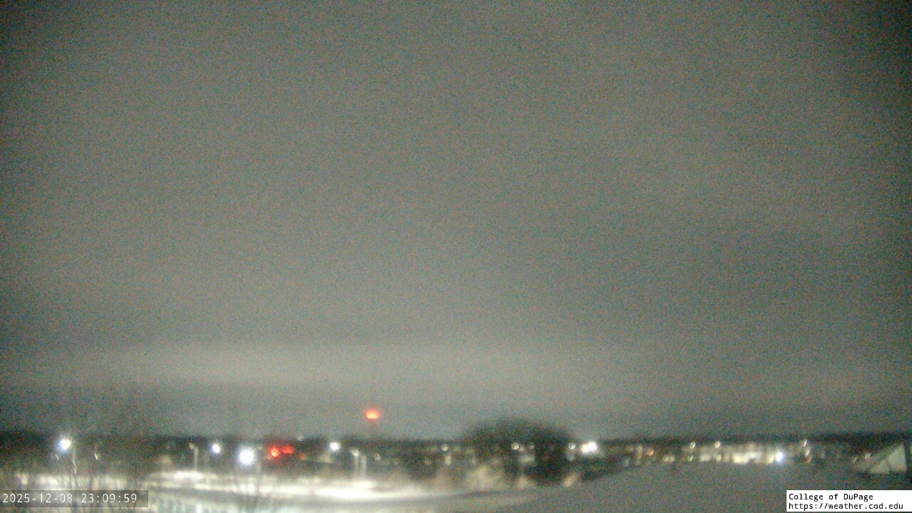 Thumbnail for current weather camera view from College of DuPage in Glen Ellyn, Illinois