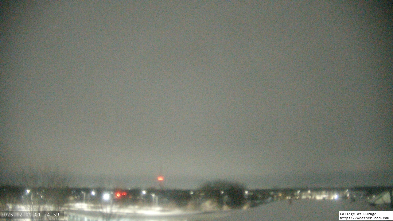 Thumbnail for current weather camera view from College of DuPage in Glen Ellyn, Illinois
