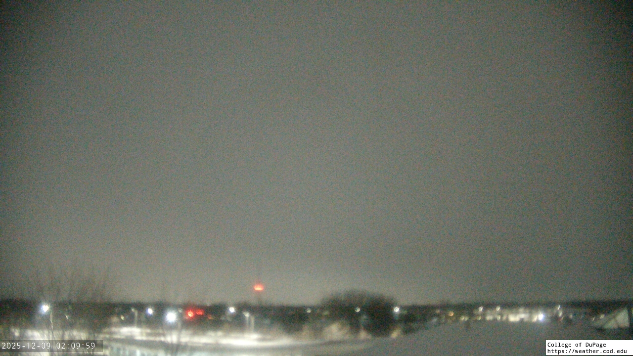 Thumbnail for current weather camera view from College of DuPage in Glen Ellyn, Illinois
