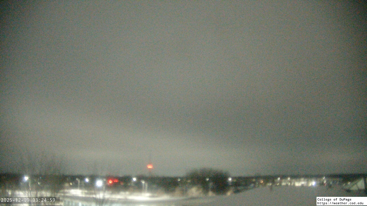 Thumbnail for current weather camera view from College of DuPage in Glen Ellyn, Illinois