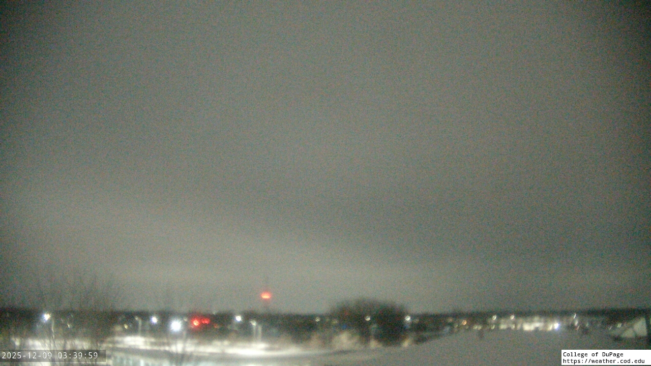 Thumbnail for current weather camera view from College of DuPage in Glen Ellyn, Illinois