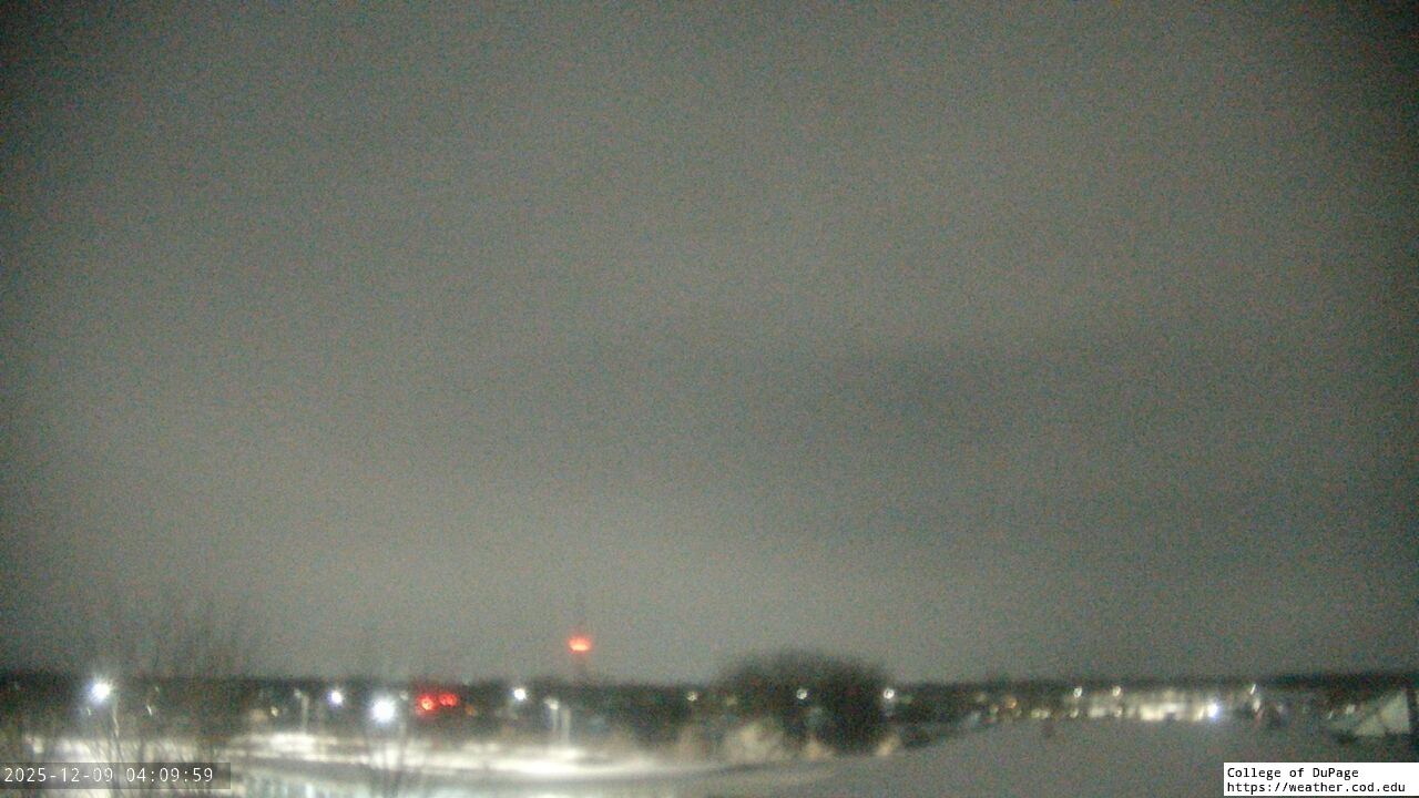 Thumbnail for current weather camera view from College of DuPage in Glen Ellyn, Illinois