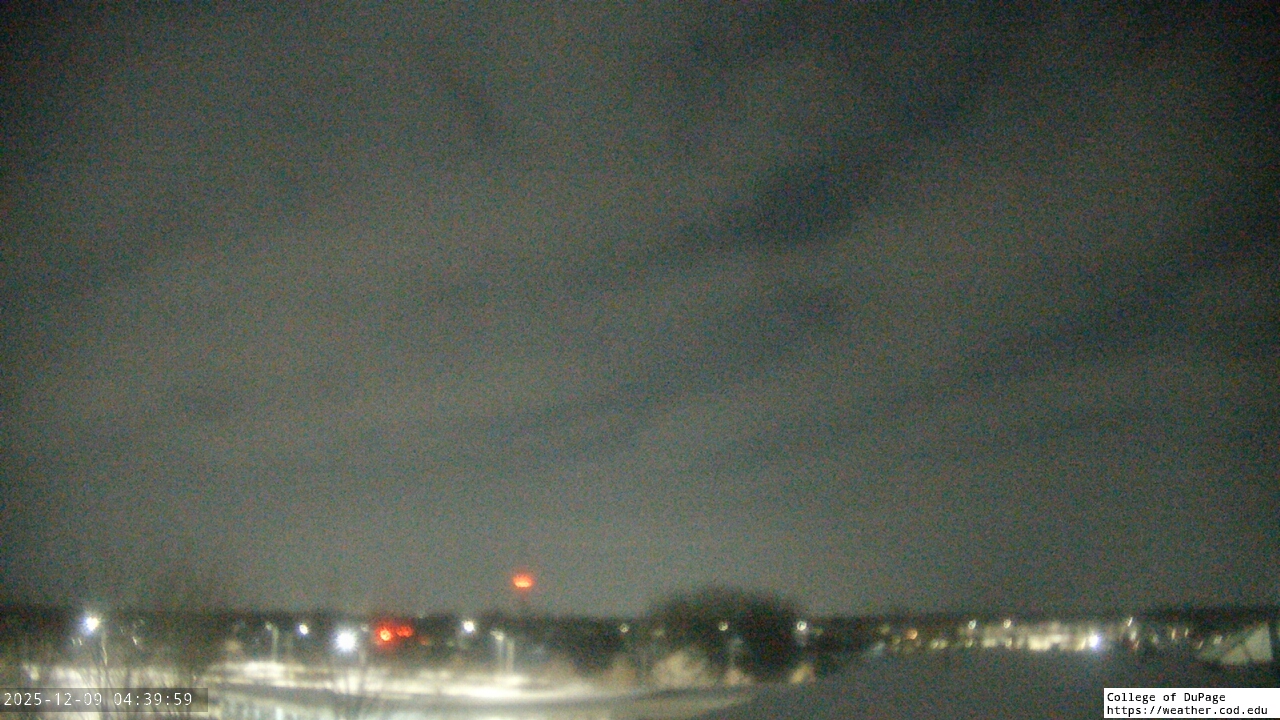 Thumbnail for current weather camera view from College of DuPage in Glen Ellyn, Illinois