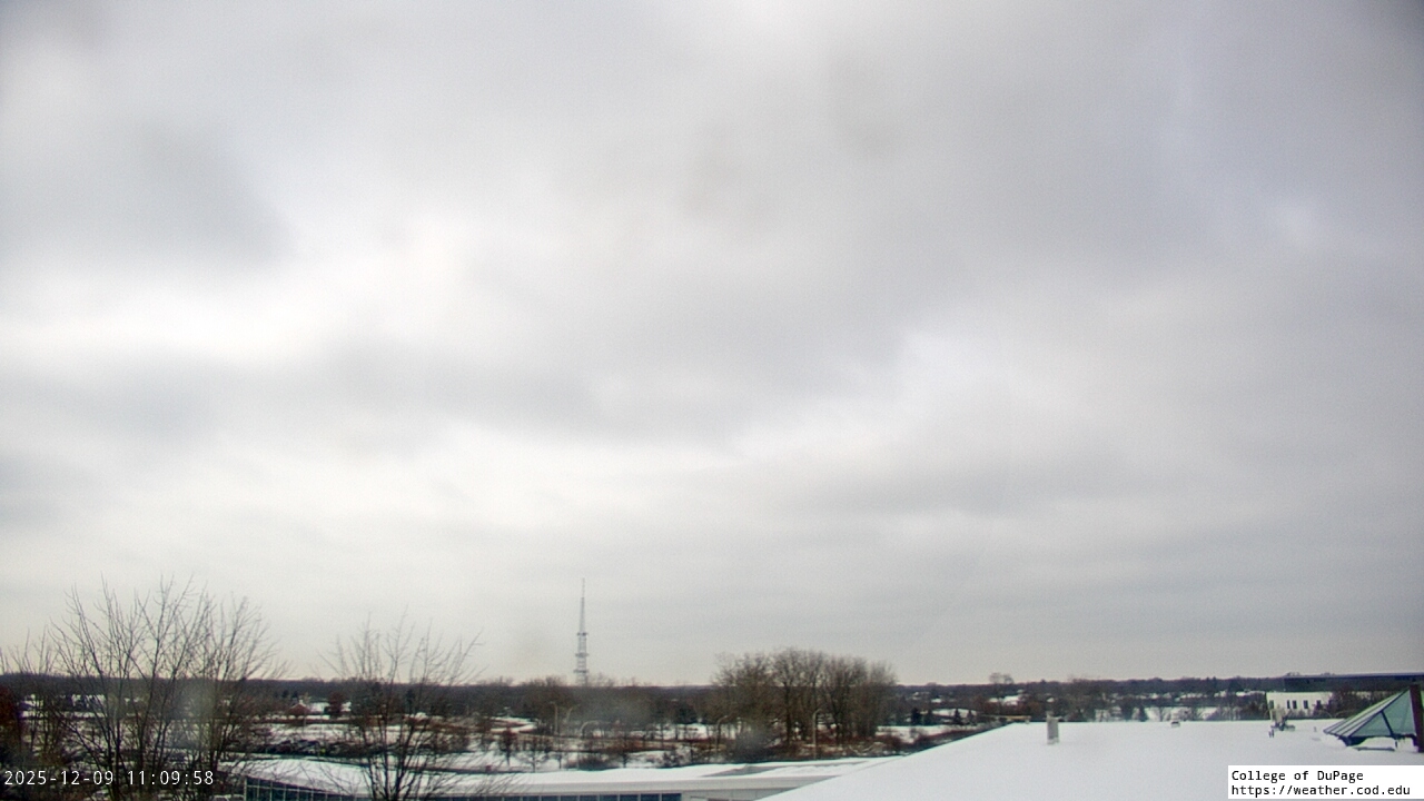 Thumbnail for current weather camera view from College of DuPage in Glen Ellyn, Illinois