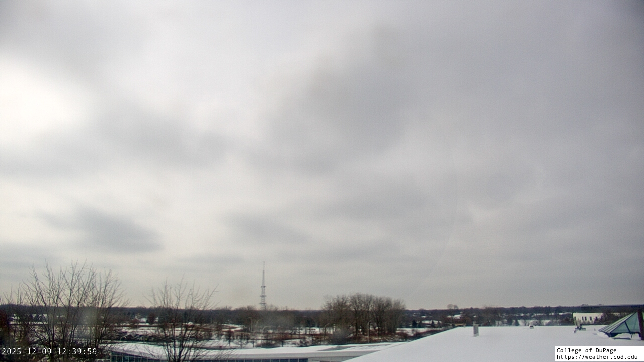 Thumbnail for current weather camera view from College of DuPage in Glen Ellyn, Illinois