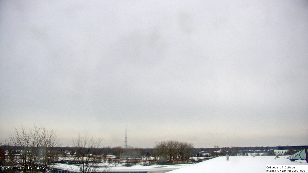 Thumbnail for current weather camera view from College of DuPage in Glen Ellyn, Illinois