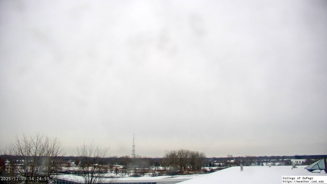 Thumbnail for current weather camera view from College of DuPage in Glen Ellyn, Illinois