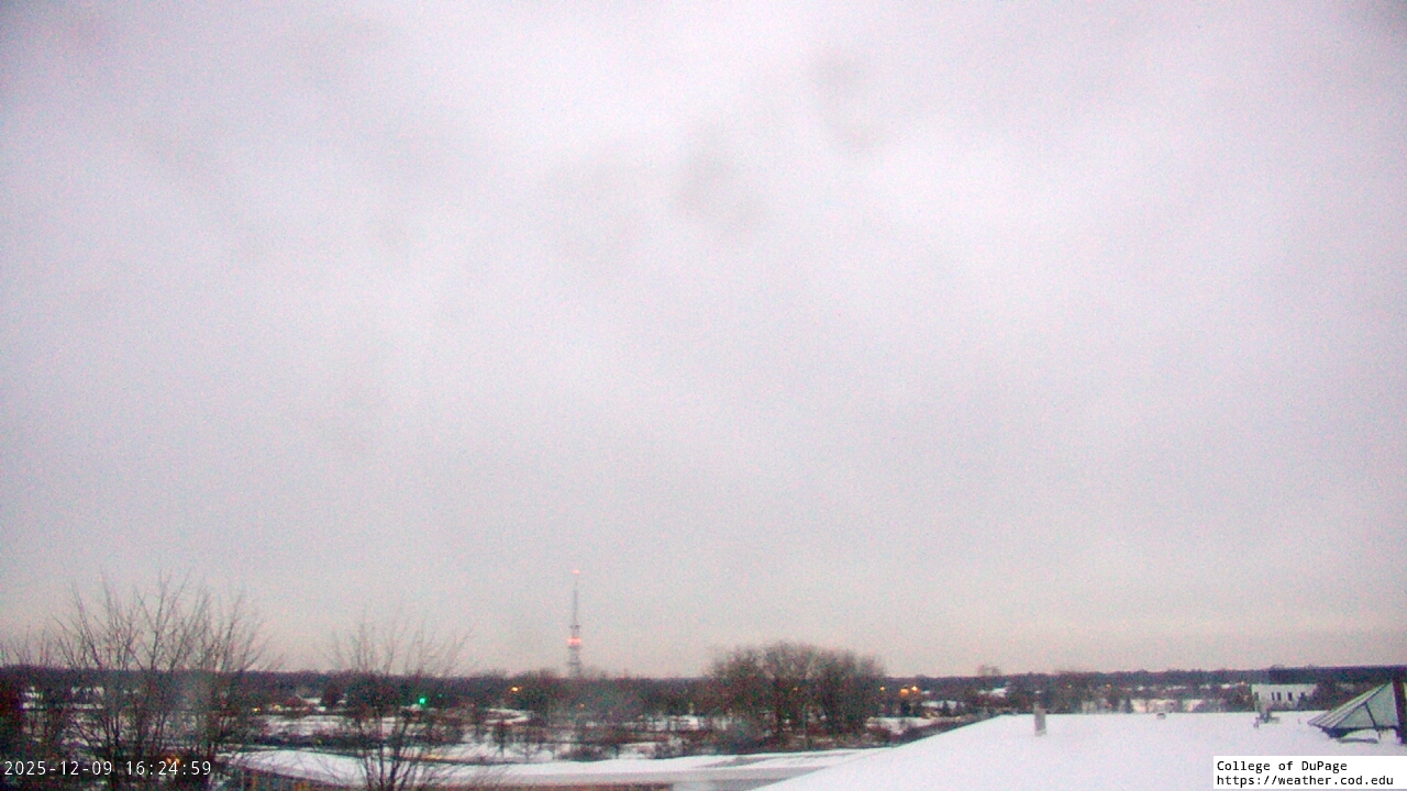 Thumbnail for current weather camera view from College of DuPage in Glen Ellyn, Illinois
