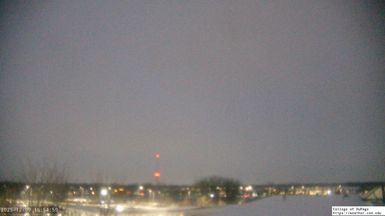 Thumbnail for current weather camera view from College of DuPage in Glen Ellyn, Illinois