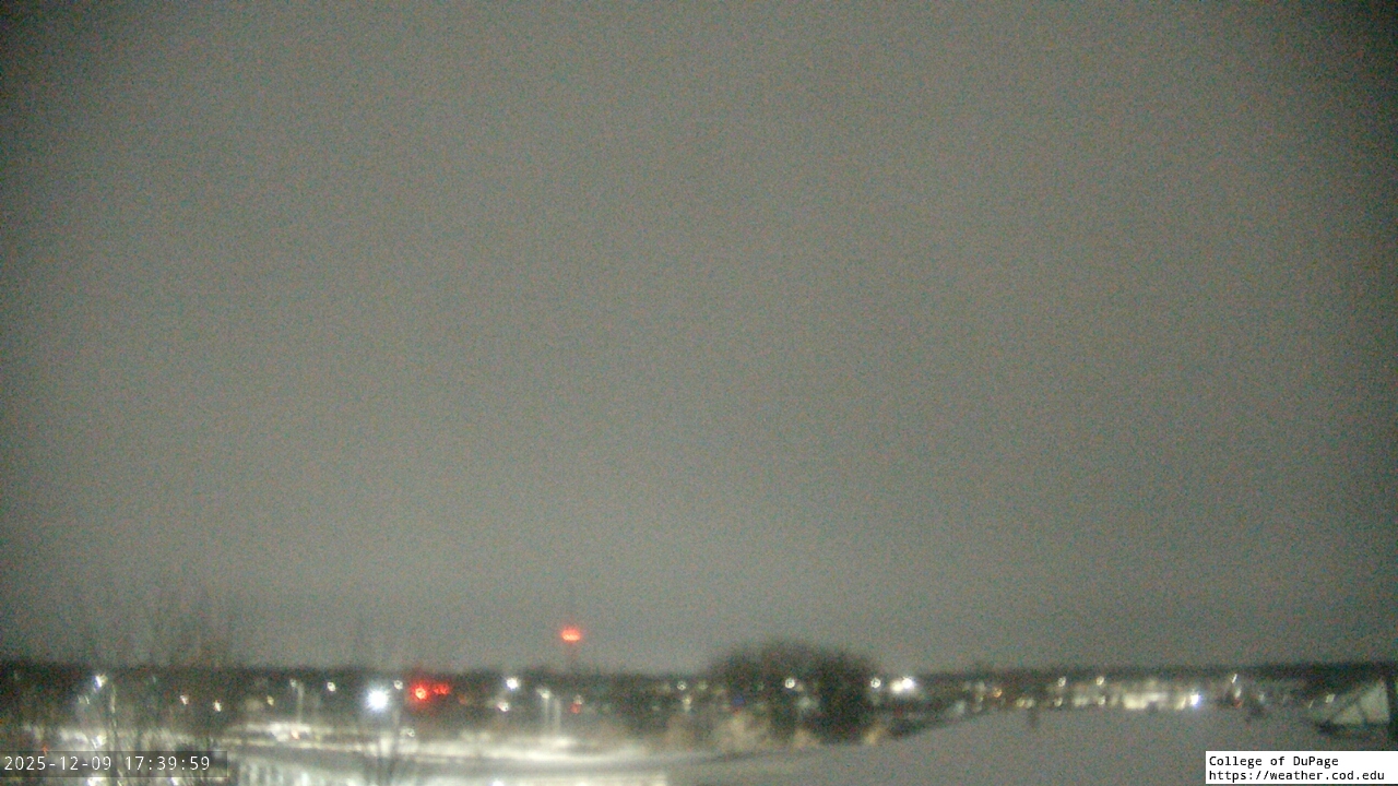 Thumbnail for current weather camera view from College of DuPage in Glen Ellyn, Illinois