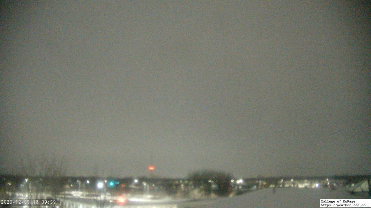 Thumbnail for current weather camera view from College of DuPage in Glen Ellyn, Illinois