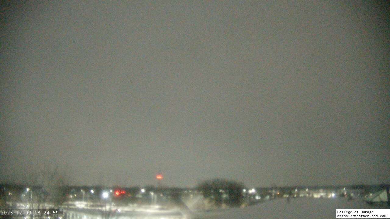 Thumbnail for current weather camera view from College of DuPage in Glen Ellyn, Illinois