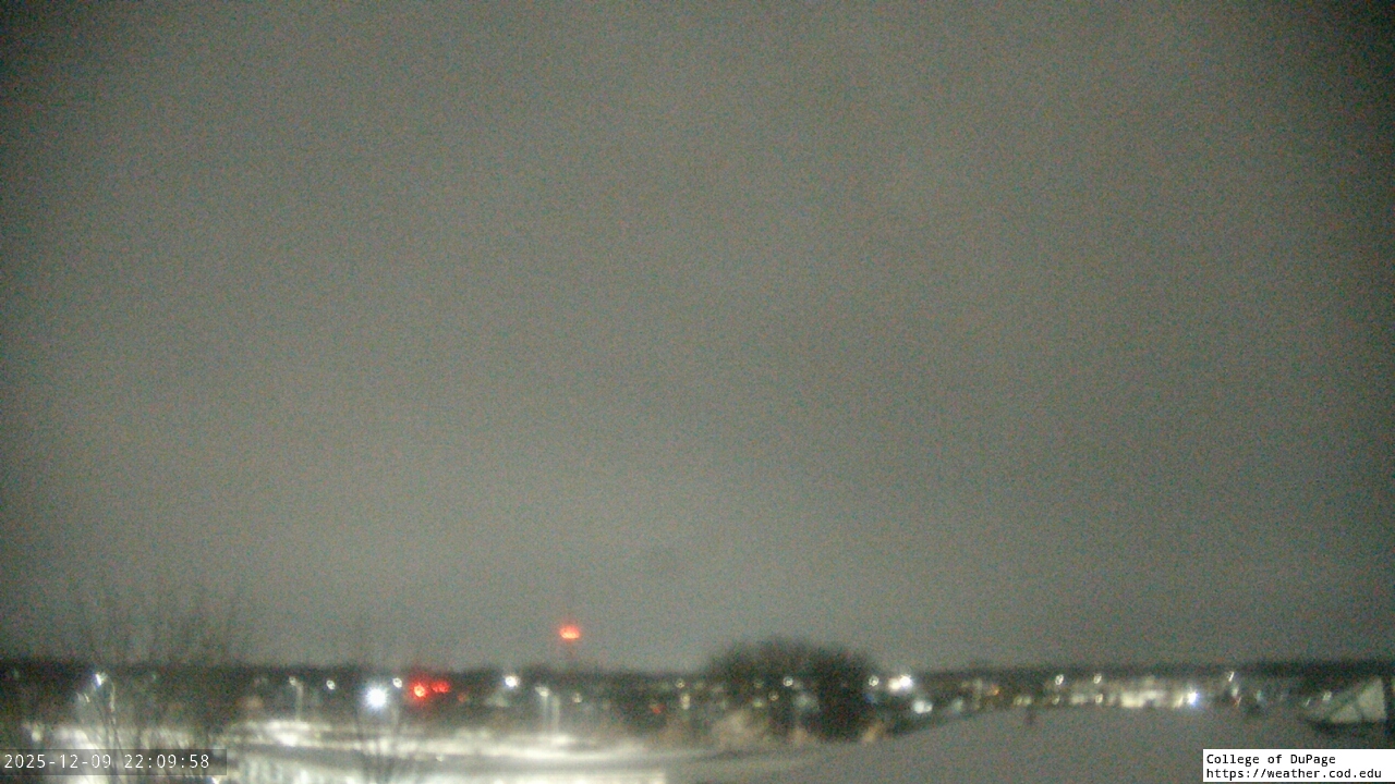 Thumbnail for current weather camera view from College of DuPage in Glen Ellyn, Illinois