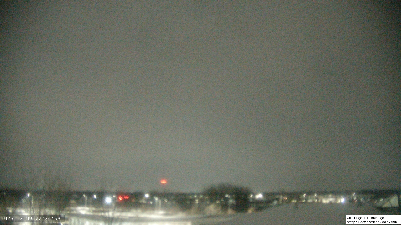 Thumbnail for current weather camera view from College of DuPage in Glen Ellyn, Illinois