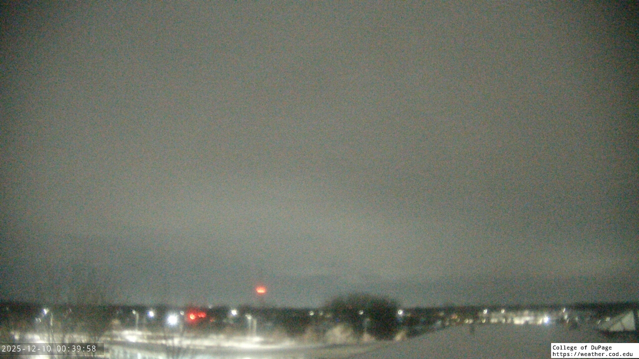 Thumbnail for current weather camera view from College of DuPage in Glen Ellyn, Illinois