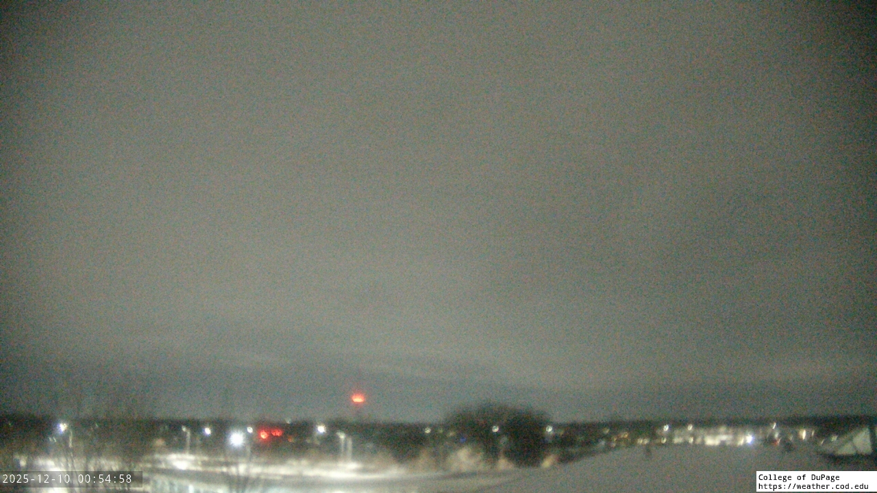Thumbnail for current weather camera view from College of DuPage in Glen Ellyn, Illinois